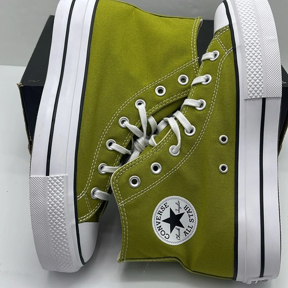 Converse WMNS High Top Platform Sneakers A08286F
CTAS LIFT HI MAGIC FOREST/WHITE - Picture 11 of 16